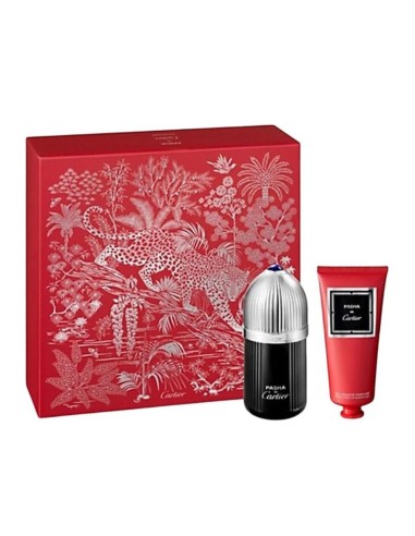 CARTIER PASHA DE CARTIER NOIR EAU DE TOILETTE 100ML VAPORIZADOR + GEL DE BAÑO 1U.