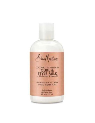 SHEA MOISTURE COCONUL & HIBISCUS LECHE CAPIÑAR SIN SULFATOS 254ML