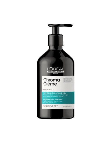LOREAL CHROMA CREME GREEN DYES CHAMPU 500ML