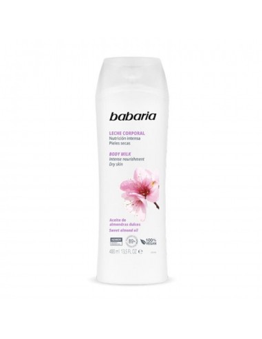 BABARIA ALMENDRAS CREMA CORPORAL 400ML