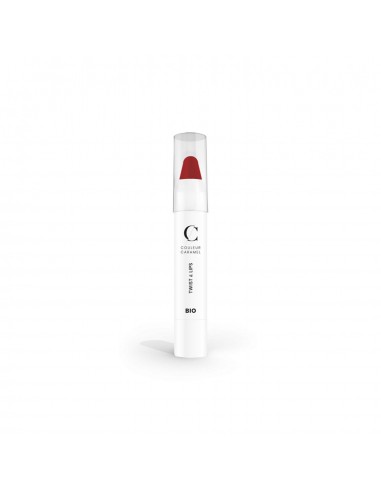 COULEUR CARAMEL TWIST&LIPS BARRA DE LABIOS 407 GLOSSY RED 1UN