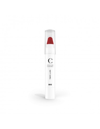 COULEUR CARAMEL TWIST&LIPS BARRA DE LABIOS 405 MATT RED 1UN