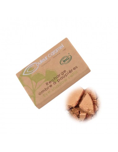 COULEUR CARAMEL MAQUILLAJE SOMBRA DE OJOS 055 CUIVRE NACRE 1UN