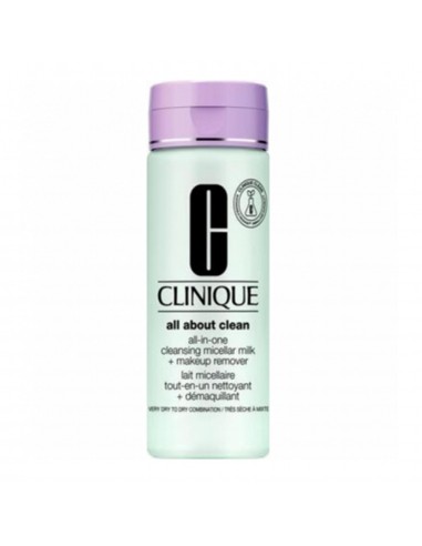 CLINIQUE ALL ABOUT CLEAN LECHE MICELAR PIEL SECA 200ML