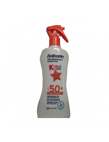 BABARIA KIDS SPRAY SPF50+ 200ML VAPORIZADOR