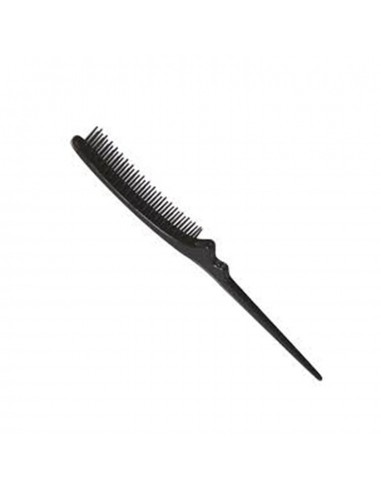 EUROSTIL CREPAR CURVO CEPILLO PUA PLASTICO NEGRO NEGRO 1UN