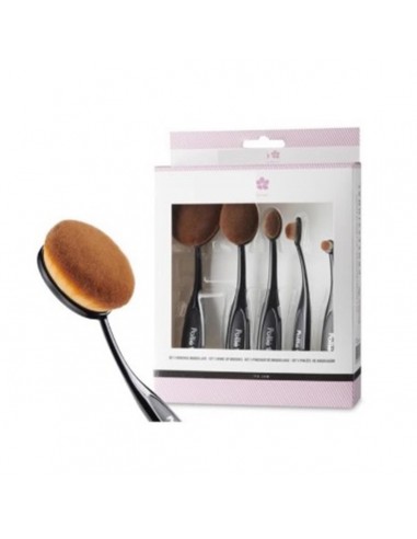 EUROSTIL MAQUILLAJE SET 5 CEPILLOS 5UN