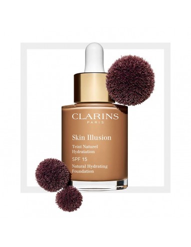 CLARINS SKIN ILLUSION BASE SPF15 114 CAPUCCHINO 30ML