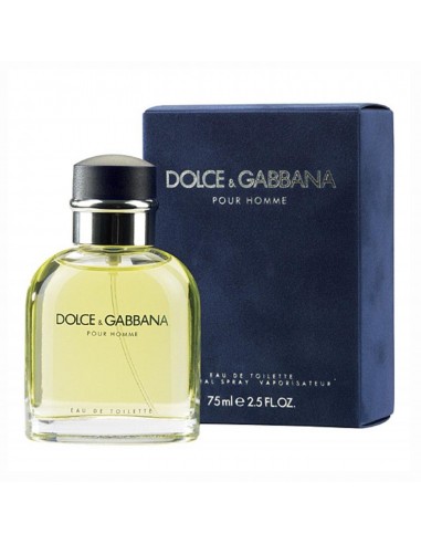 DOLCE & GABBANA POUR HOMME EAU DE TOILETTE 75ML VAPORIZADOR