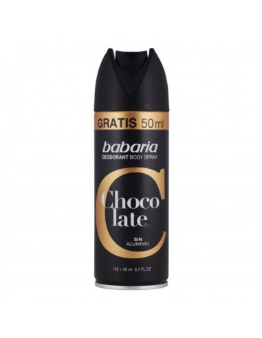 BABARIA CHOCOLATE DESODORANTE +50ML GRATIS 200ML