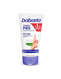 BABARIA ALOE VERA CREMA HIDRATANTE PIES 150ML
