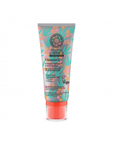 NATURA SIBERICA OBLEPIKHA BERRICA MASCARILLA FACIAL TURBO ENERGY VITAMIN C 100ML