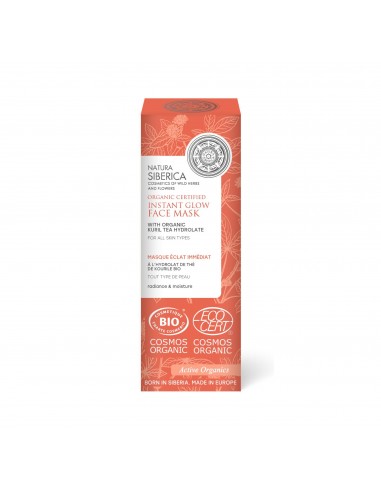 NATURA SIBERICA MASCARILLA FACIAL BRILLO INSTANTANEO 75ML