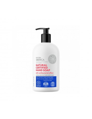 NATURA SIBERICA JABON DE MANOS ANTIBACTERIANO 500ML