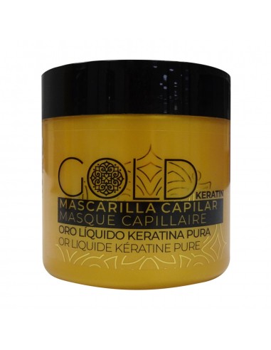 LOVYC GOLD MASCARILLA CAPILAR ORO LIQUIDO KERATINA PURA 400ML