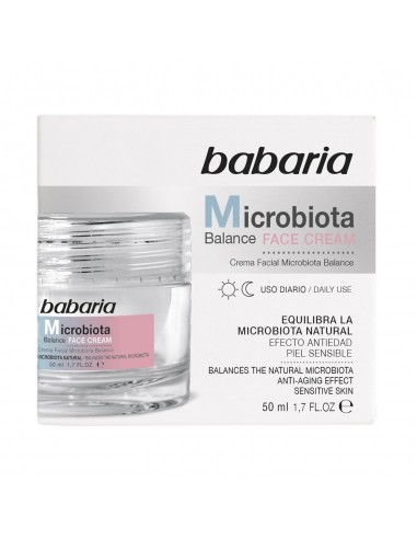 BABARIA MICROBIOTA BALANCE CREMA FACIAL USO DIARIO PIEL SENSIBLE 50ML